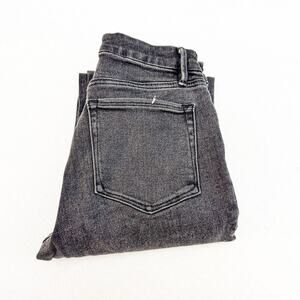 Good American Straight Leg Gray Denim Jeans GS419TFT Size 6 / 28